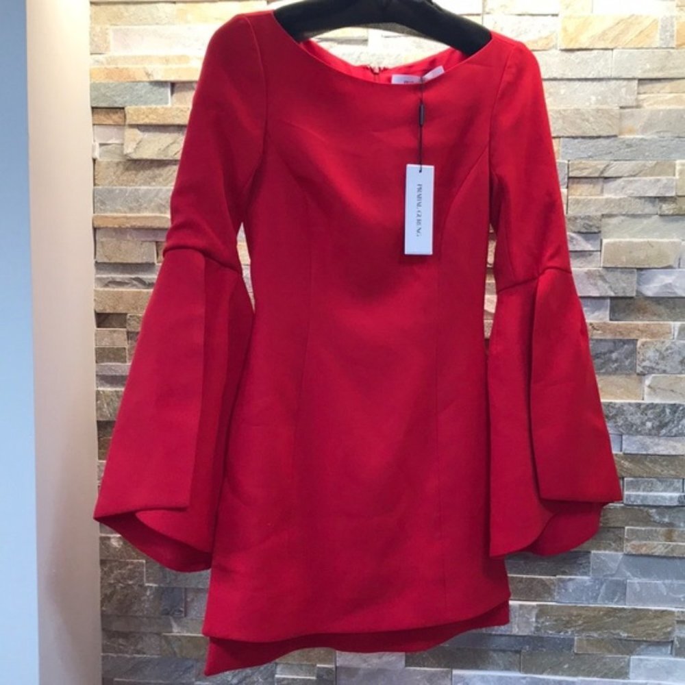 Prabal Gurung Split Sleeve Dress